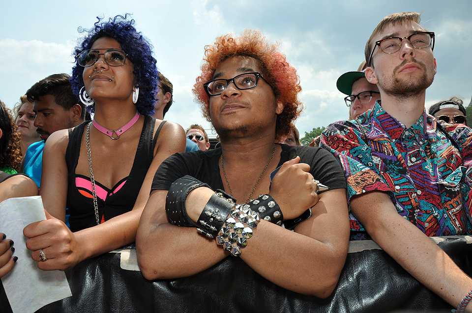 Chester Alamo-Costello, DIIV set, Pitchfork Music Festival, Union Park, Chicago, Illinois, July 20, 2014