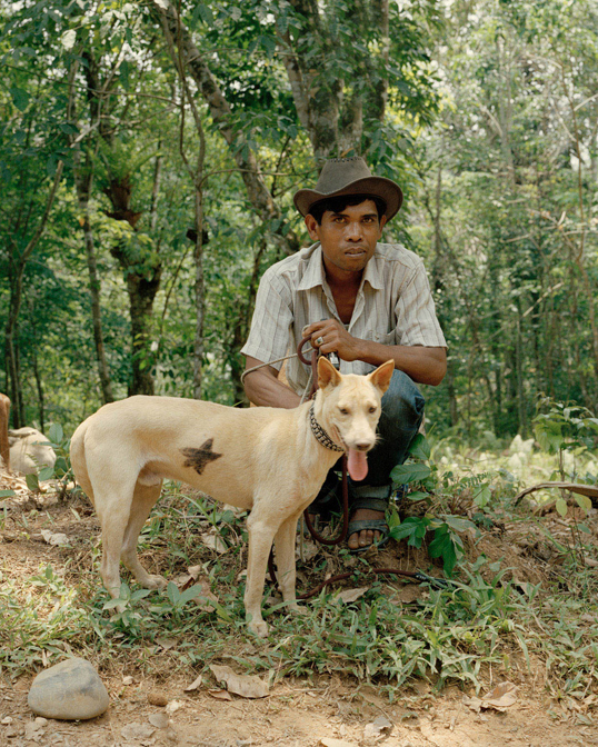 Scott Dietrich, Untitled, Dog with Star, Sumatra, 2013