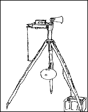 Jno Cook, Waiting for Armageddon: Gravity Monitor, HWD: 72 x 34 x 39" Reclaimed materials, 1990