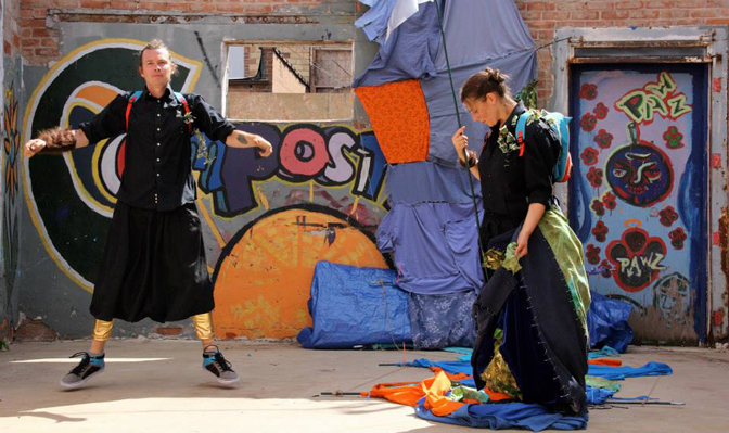 "We" Sidewalk Festival, Detroit, Michigan, 2013, photo by Michael McIntyre