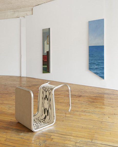 View with a Room installation  Mika Horibuchi – Seated Tiger Dan Rizzo-Orr – By the Sea 
