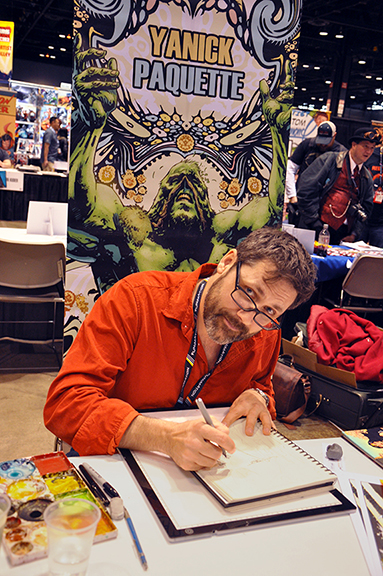 Yanick Paquette, C2E2, McCormick Place, Chicago, IL, March 18-20, 2016