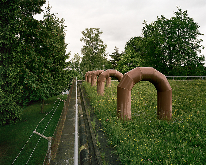 Brad Temkin, Wasserwerk Moos (looking North) - Zurich, Switzerland  May 2014