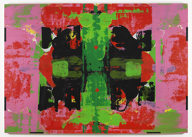 Kerry James Marshall, Untitled (Blot), 2014. Rennie Collection, Vancouver, Canada. Image courtesy of the artist and David Zwirner, London.