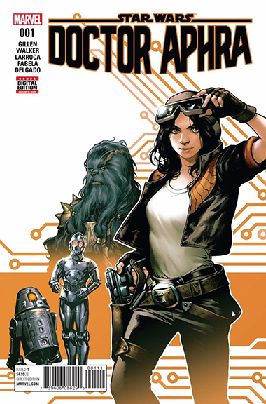 Kieron Gillen (Writer), Andrea Broccardo, Edgar Delgado, Marc Deering, Kev Walker (artists) Star Wars: Doctor Aphra Marvel Comics 2016-2017