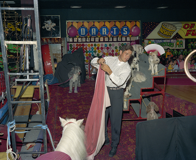 Jay Wolke, Dog and Pony Show, Reno, 1991