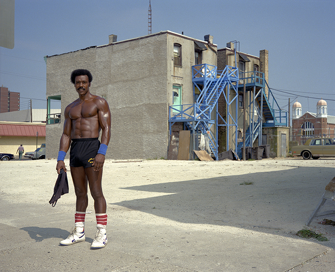 Jay Wolke Shirtless Man, Atlantic City, 1989