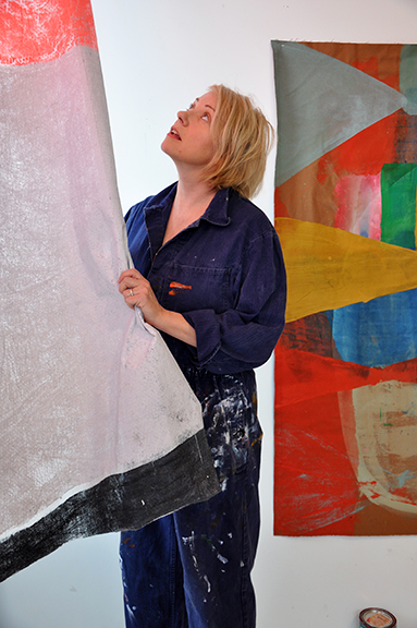 Anna Kunz, artist, Chicago, IL, 2014 by Chester Alamo-Costello