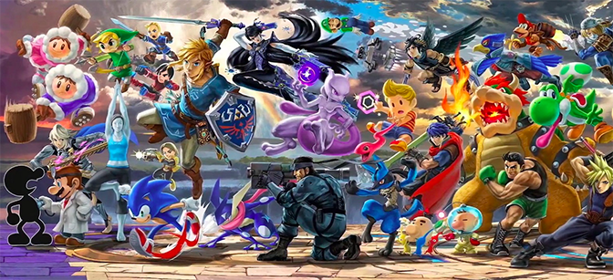 Super Smash Bros. Ultimate, directed by Masahiro Sakurai, developed by Bandai Namco Studios Sora Ltd., 2018 © Nintendo