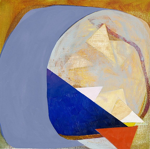 Michelle Bolinger, Bucket, 2015, Oil ob board, 12 x 12 inches