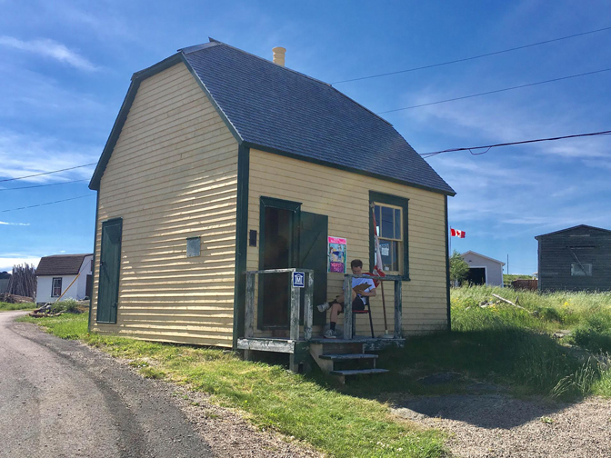 Zachary Cahill, USSA Casting Call, Titling Post Office Museum, Fogo Island Arts, Newfoundland and Labrador, Canada, 2018