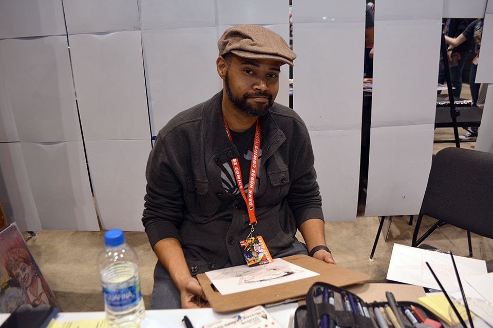 Rob Guillory, C2E2, McCormick Place, Chicago, Illinois, 2019, by Chester Alamo-Costello