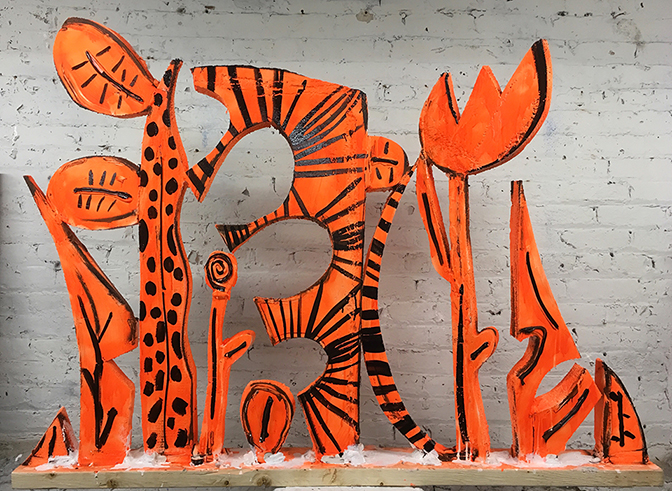 Eric Stefanski, Tiger by the Tail, 2019