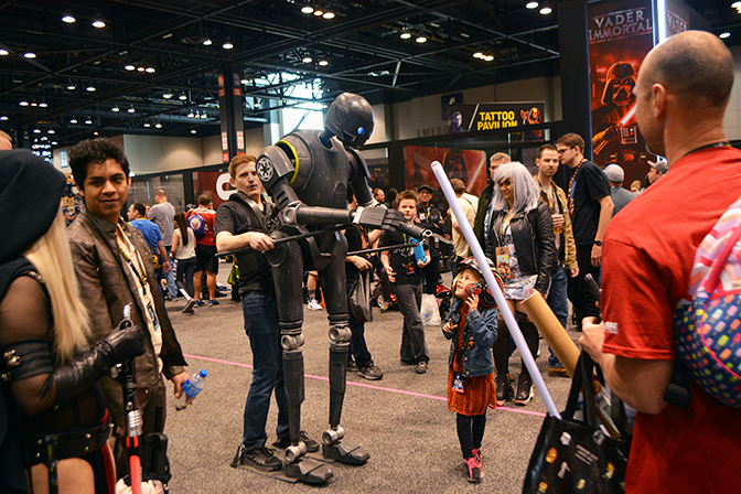 Star Wars Celebration, Chicago, Illinois, USA, 2019, by Chester Alamo-Costello