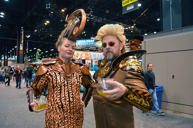 Cosplay (Elite Decadents), Star Wars Celebration, Chicago, Illinois, USA, 2019, by Chester Alamo-Costello