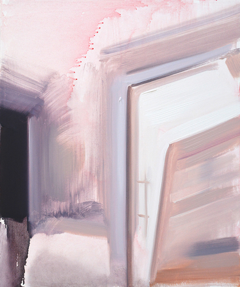 Karen Azarnia, A Certain Kind of Light, oil and acrylic on canvas, 24" x 20", 2017
