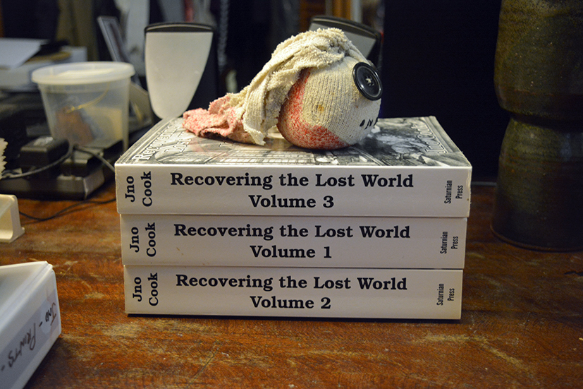 Jno Cook's Recovering the Lost World (three volumes), Saturnian Press, Ravenswood, Chicago, 2019