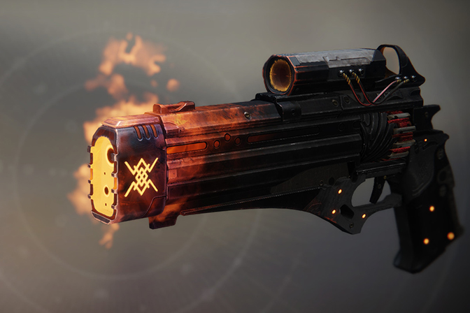 New weapon ornament For Wei for the Erianna's Vow hand cannon.