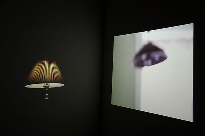 Todd Mattei, "Healing", view of video installation, Carrie Secrist Gallery, Chicago, 2012