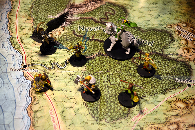 Dungeons and Dragons miniatures have come to provide physical avatars and enhance RPG gameplay.