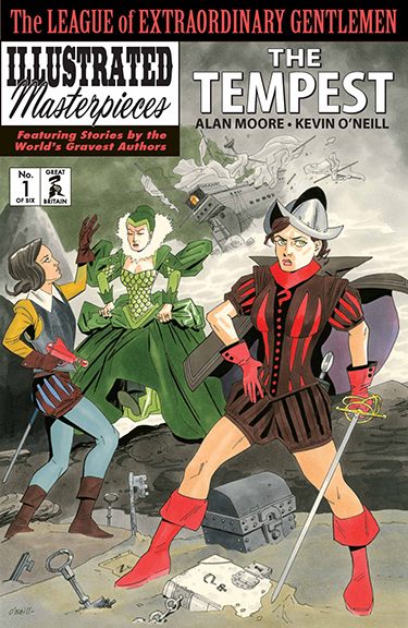 Alan Moore (writer) and Kevin O'Neill (artist), League of Extraordinary Gentlemen: The Tempest, IDW Publishing, 2019