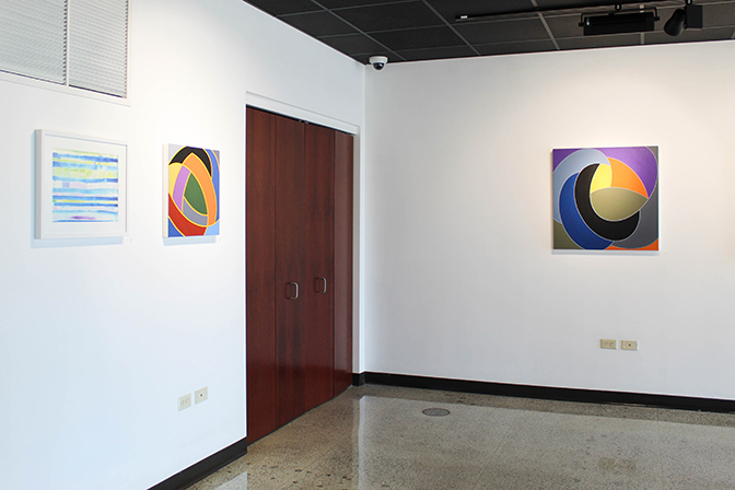 Kindred Spirits: Kathie Shaw & Corey Postiglione, interior view, October 8 - November 30, 2020.