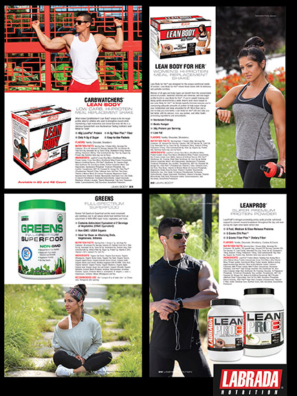 Don Bersano, Labrada Nutrition, tear sheet, 2020