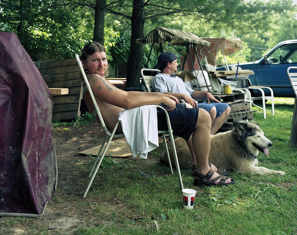 “Jeff Marschke, Matt Costello, and Gizmo”, from the photobook, Grandpa Danny, 2004 by Chester Alamo-Costello