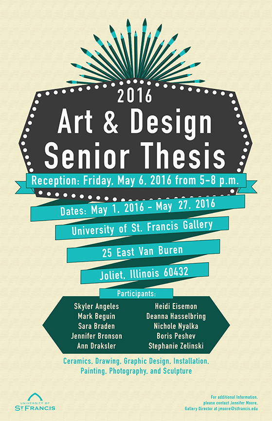 senior thesis poster ideas